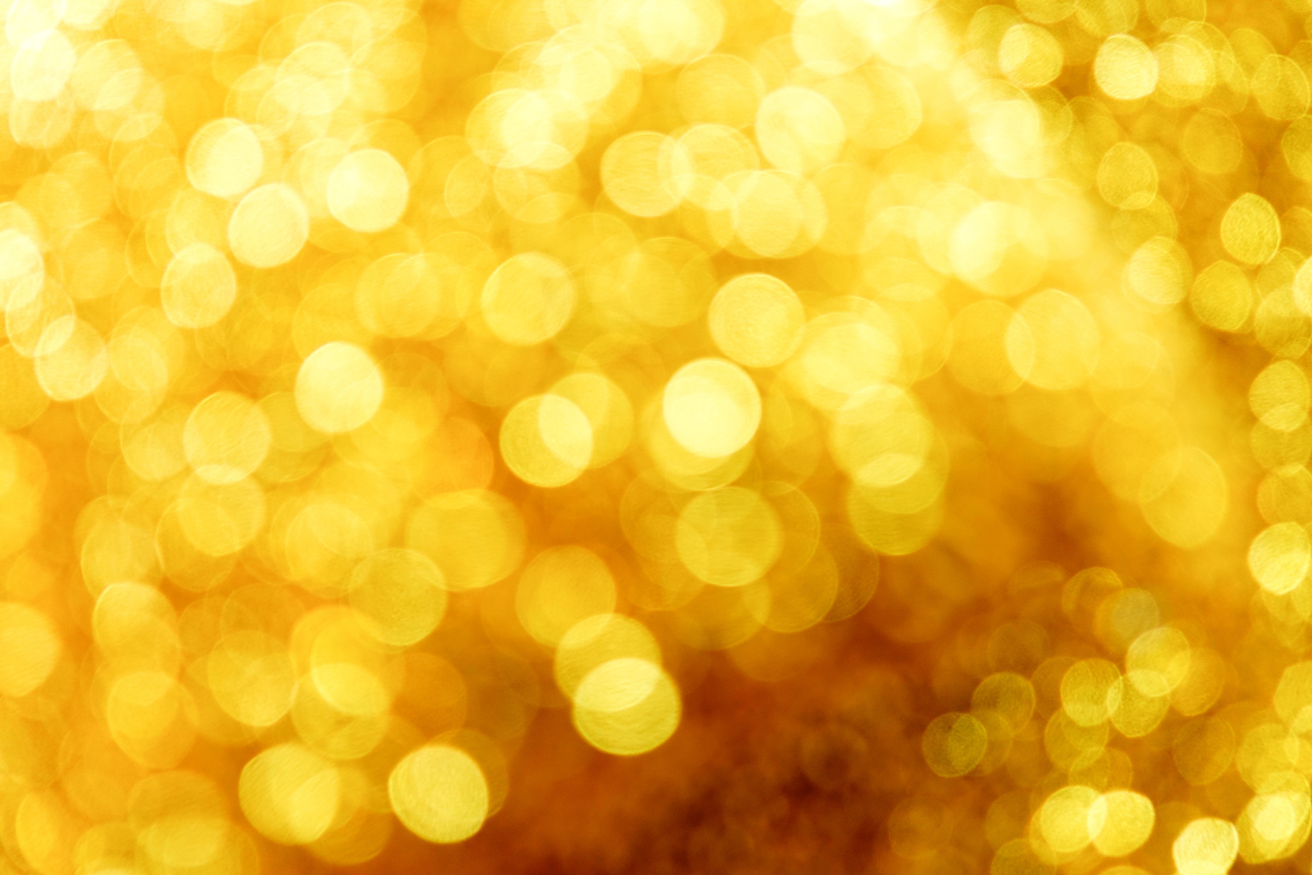 Golden Bokeh Background